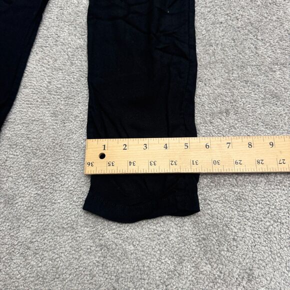 Mikoh Jumpsuit Womens 1 Small Black Spagahti Strap Pockets Rayon Casual Elastic - Picture 11 of 13